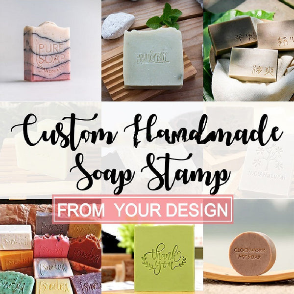 Custom Stamp Soap Natural, Natural Handmade Soap Stamp
