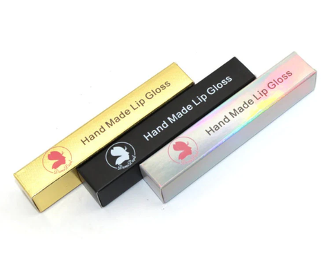 Custom Lip Gloss Packaging Box - Personalized Logo Dropper Bottle Box Essential Oil Sprays Box Lip Gloss Tube Box - Private Label Wholesale