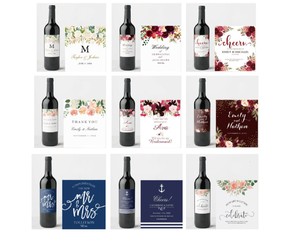 Personalized & Custom Wine Bottles