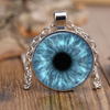 Eye Pendant Necklace - Realistic Human Eyeball Jewelry - Steampunk Gothic Eye Anatomy Charm