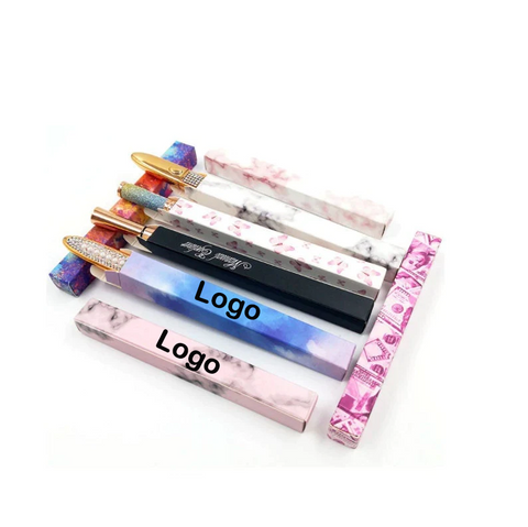 Personalized Lip Gloss Packaging Box Logo - Custom Eyeliner Box - Dropper Bottle Box Essential Oil Sprays Box Tube Box Private Label Wholesale