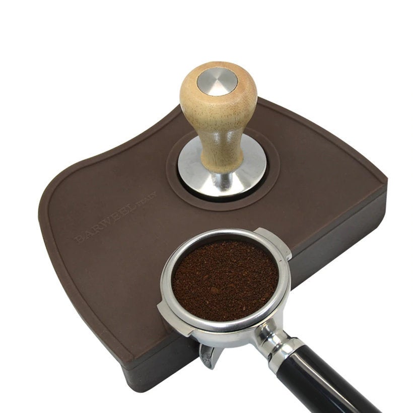 Coffee Tamper Mat Food Grade Protect Desk Silicone Espresso Tamper Mat  Coffee