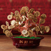 Chinese Feng Shui Money Tree for Attracting Wealth and Abundance - 36 Chinese Copper Coins - Good Luck Charm - New Year Gift Prosperity