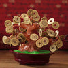 Chinese Feng Shui Money Tree for Attracting Wealth and Abundance - 36 Chinese Copper Coins - Good Luck Charm - New Year Gift Prosperity