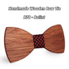 Wooden Bow Tie | Bowtie for Weddings or White Tie Occasions | Handcrafted Bow Tie Made of Wood | Great Gift | Handmade Groomsmen Groom Men