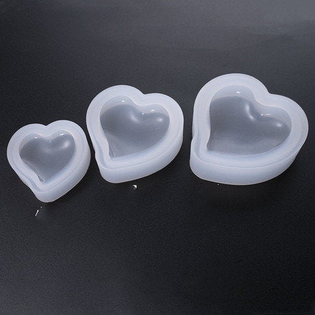 Silicone Mold Resin Epoxy Molds Jewelry Heart