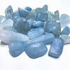 Blue Aquamarine Tumbled Stone, Blue Aquamarine, Metaphysical Healing Stone, Beryl Crystal , Stone Of Courage, Stone Of The Sea