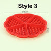 Waffle Silicone Mold  - Heart Shaped - Rectangle Shaped - Cookies Cake Mold Flexible Chocolate Mold Soap Mold Soap Candle Candy Mold