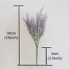 Artificial Lavender Plant Silk Lavender Flowers - Lavender Bouquet - Wedding Decor, Table Centerpieces, Home, Garden, Patio Decoration