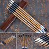 6 Pcs Chinese Calligraphy Brush - Japanese Calligraphy Set - Paint Brush Paintbrush - Writing Brush - Wolf Hair Mandarin Traditional Brush