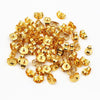 100 Pcs Shiny Gold Black Earring Backs, Earring Stoppers, Jewelry Findings, Earring Nut, Push Back Earring Back, Jewelry Making Supplies