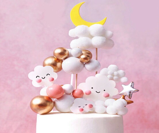 Buttercream clouds elopement cake! : Baking | Pretty birthday cakes, Simple  birthday cake, Cute birthday cakes