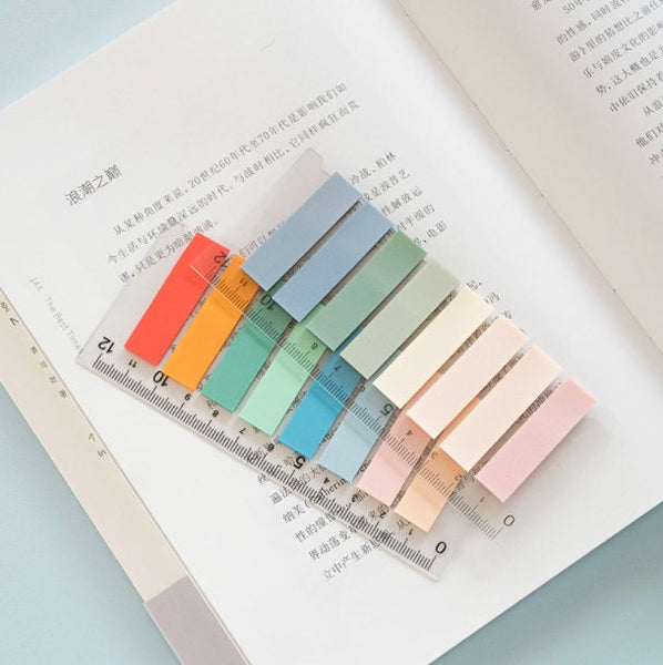 Transparent Index Sticky Notes  Set - Index Stickers - Page Markers - Planner Bullet Journal Scrapbook - Study Supplies - School Stationary