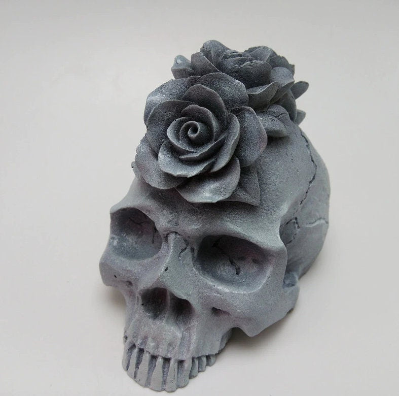 3D Skull Silicone Mold, Soap Mold,candle Mold,candle Plaster Silicone Mold,cake  Topper,polymer Clay,cake Mold,chocolate Mold,resin Mold -  Sweden