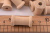 Wooden Bobbins - Cotton Reels - Wood Sewing Spools - Unfinished Mini Wooden Bobbins - Craft Supplies Twine