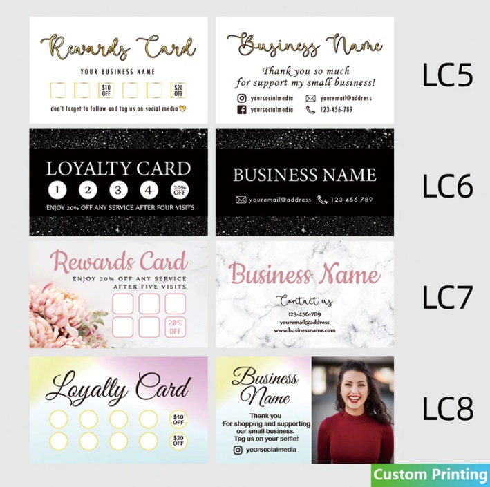 Custom Punch Cards 