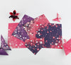 Red Purple Pink Origami Paper - Cherry Blossom Assorted Washi Paper for Scrapbook Yuzen Paper Chiyogami Paper Craft Art Folding DIY Project