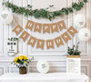 Happy Birthday Kraft Bunting, Party Decorations, Happy Birthday Garland, Birthday Decorations Banner, Birthday Party Supplies Bunting Eco