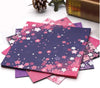 Red Purple Pink Origami Paper - Cherry Blossom Assorted Washi Paper for Scrapbook Yuzen Paper Chiyogami Paper Craft Art Folding DIY Project