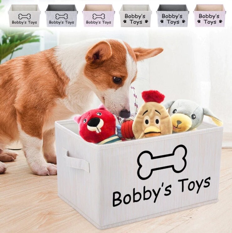 Personalized Dog Toy Box