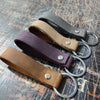 Custom Leather Key Chain, Personalized Leather Keychain, Customized Keychain, Coordinates Key Chain Longitude Latitude Keychain, Best Gift