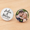 Custom Photo Cufflinks - Personalized Cufflinks - Handwriting Cufflinks - Gift for Dad Father - Name Cufflinks - Groomsmen Wedding