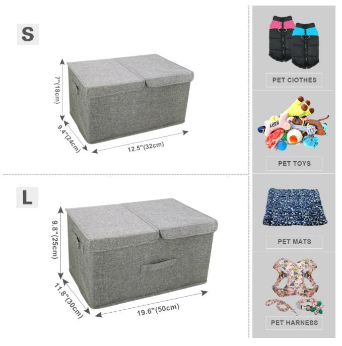 Customized Kids Toy Organizer - Personalized Foldable Pet Toy