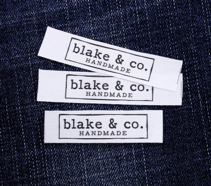 Personalized Clothing Labels - Sewing Custom Sew on Labels - Cloth Tag –  LightningStore