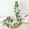 Flower Garland Artificial Flowers Faux Rose Vine Hanging Ivy Wedding Home Wall Garden Decor Hanging Party Gift for Her Floral Baby Shower