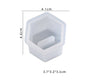 Ring Holder Mold For Casting Resin and Concrete - Silicone Flower Preservation Ring Holder Resin Mold for Wedding  - Concrete Jewelry Holder