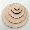 Round Wood Blanks - Wood Sheets Slices - Unfinished Wood Coaster - Wood Pieces for Crafts - Coaster Blanks for Carving