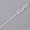 Custom Name Stir Sticks - Personalized Drink Stirrer - Swizzle Sticks - Cocktail Bar Accessories - Bachelorette Cocktail Picks - Party