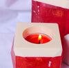 Square Candle Holder Mold - Resin Mold -  Epoxy Mold - Silicone Round Cylinder Mold - Cube Hollow Soap Mold Mould - DIY Craft Supplies