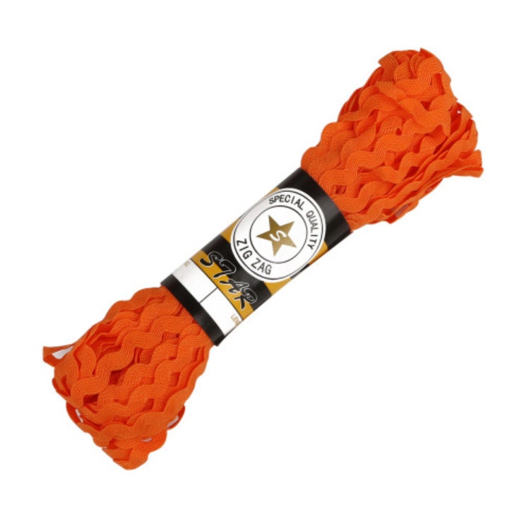 RICK RACK SEWING TRIM - ORANGE