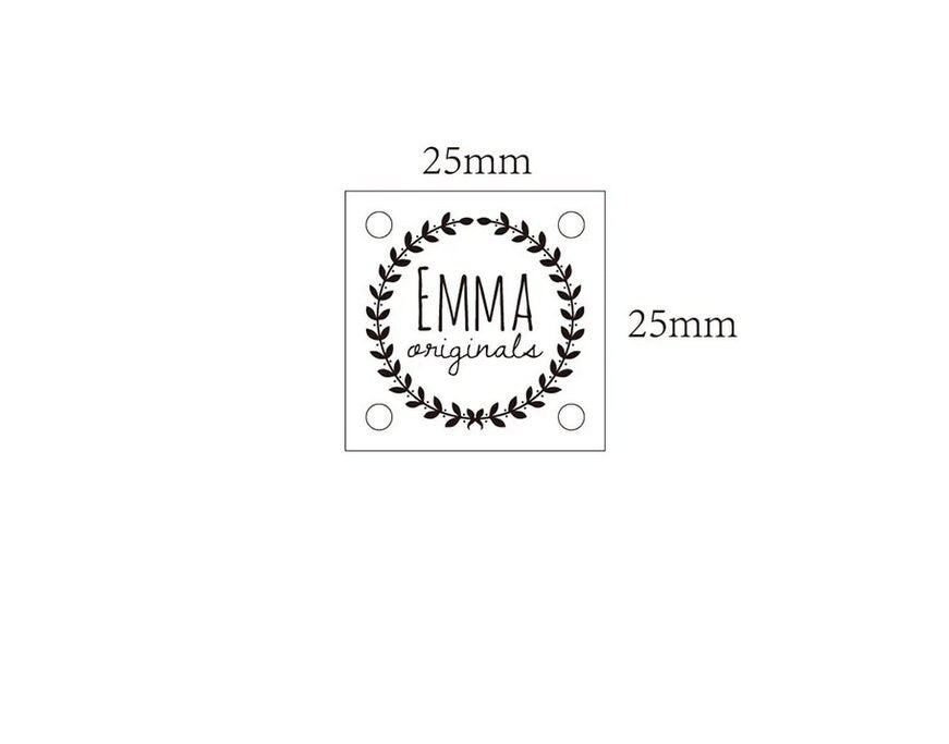 Custom Leather Labels For Handmade Items, Personalized Knitting Labels –  LightningStore