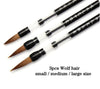 Round Extra-fine Fiber Hair Synthetic Calligraphy Brush Pen, Paint Wolfe Sheep Hair, Watercolor Brush, Artistic Brush, Painting Art Supplies