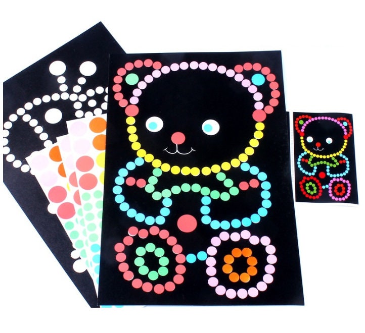 Dot Stickers, Planner Bullet Journal Scrapbook Stickers