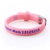 Personalized Wristbands - Adjustable Custom Text Rubber Silicone Bracelet Events, Motivation, Gifts, Fundraisers, Awareness