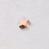 Star Beads Tiny Star Spacer Beads Gold Silver Rose Gold Celestial Night Sky Beading Jewelry Supplies Connector Findings Charm Shiny