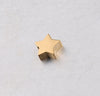 Star Beads Tiny Star Spacer Beads Gold Silver Rose Gold Celestial Night Sky Beading Jewelry Supplies Connector Findings Charm Shiny