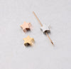 Star Beads Tiny Star Spacer Beads Gold Silver Rose Gold Celestial Night Sky Beading Jewelry Supplies Connector Findings Charm Shiny