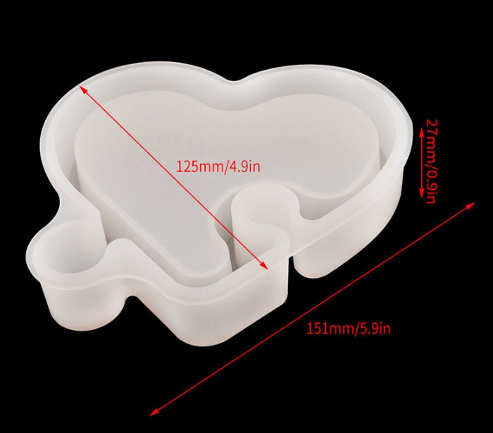 Bowl Resin Mold, Epoxy Resin Casting Round Bowl Mold for Fruit Plate, –  LightningStore