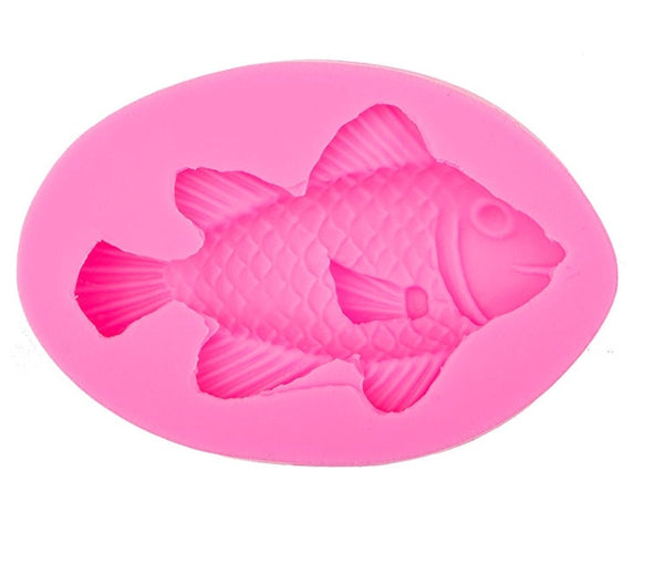 Fish Silicone Mold For Resin, Bass  Fish Diy Crafts, Candy, Fondant, UV Resin Fish, Epoxy Craft Mould Jewellry Pendant Making Diy Craft Tool