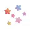 30 Pcs Star Cabochon - Mini Matte Star Flatback - Nail Art - Embellishments DIY Craft Supplies - Nail Hearts Tiny Hearts Scrapbooking