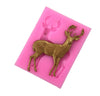 Deer Mold - Moose Mold - Animal Antlers Buck DIY Fondant Cake Decor - For Resin Crafts - Silicone Mold - Chocolate Christmas Décor Epoxy