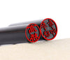 Custom Round Japanese Hanko Chop - Black Japanese Name Stamp - Chinese Name Stamp - Chinese Name Seal - Personalized Japanese Stationery