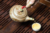 Kitchen - LightningStore Bamboo Flower Pattern Tea Pot Cup Glass Kettle - Made Of Ceramic Clay - A Must Have For Tea Lovers