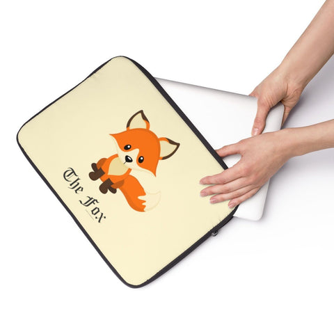 Laptop Sleeve - The Cute Adorable Red Fox Laptop Sleeve