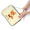 Laptop Sleeve - The Cute Adorable Red Fox Laptop Sleeve