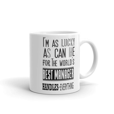 Manager Gift Mug - The World's Best Manager